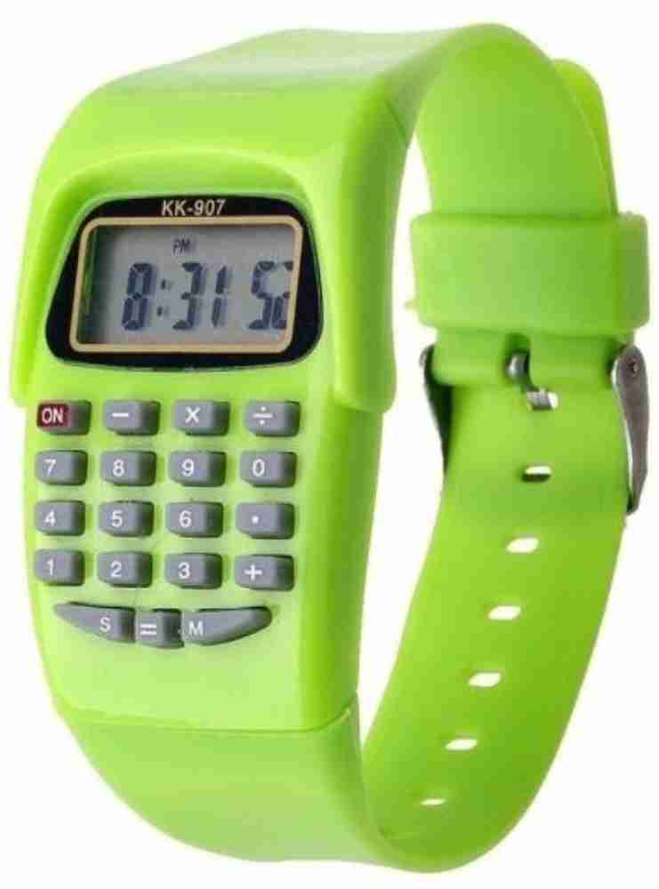 Timefit Stylish Waterproof Kids Calculator Watch. Digital Watch