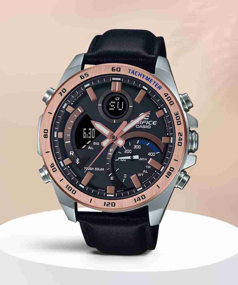 CASIO ECB-900GL-1BDR Edifice Analog-Digital Watch - For Men - Buy CASIO  ECB-900GL-1BDR Edifice Analog-Digital Watch - For Men EX531  (ECB-900GL-1BDR) Online at Best Prices in India | Flipkart.com