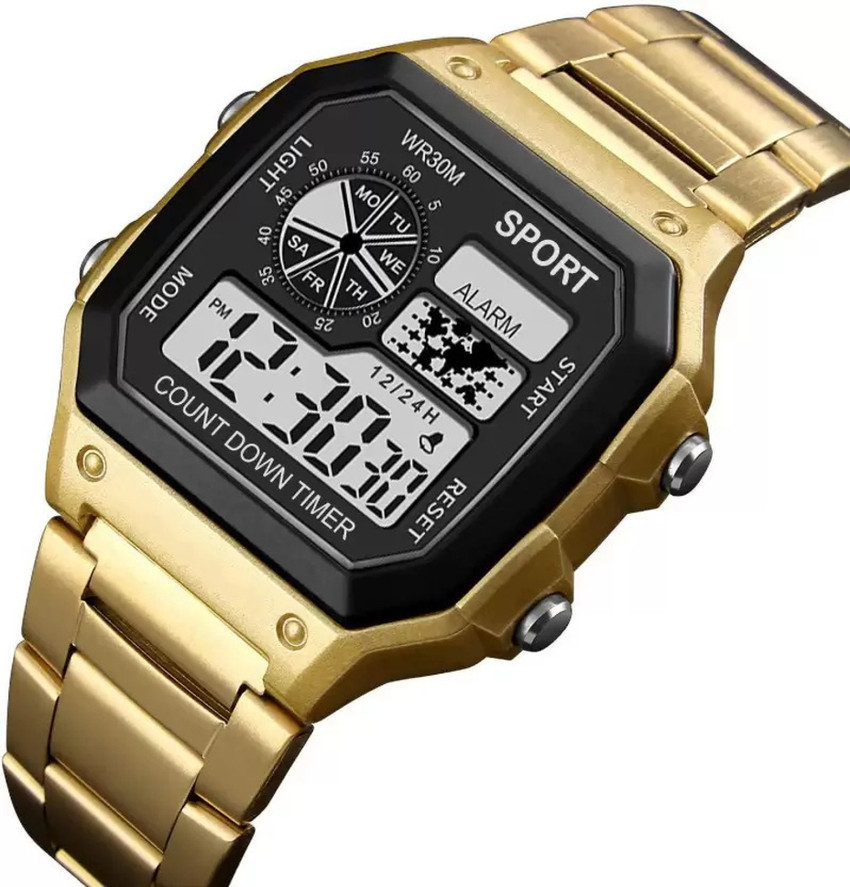Square digital watch women's clearance