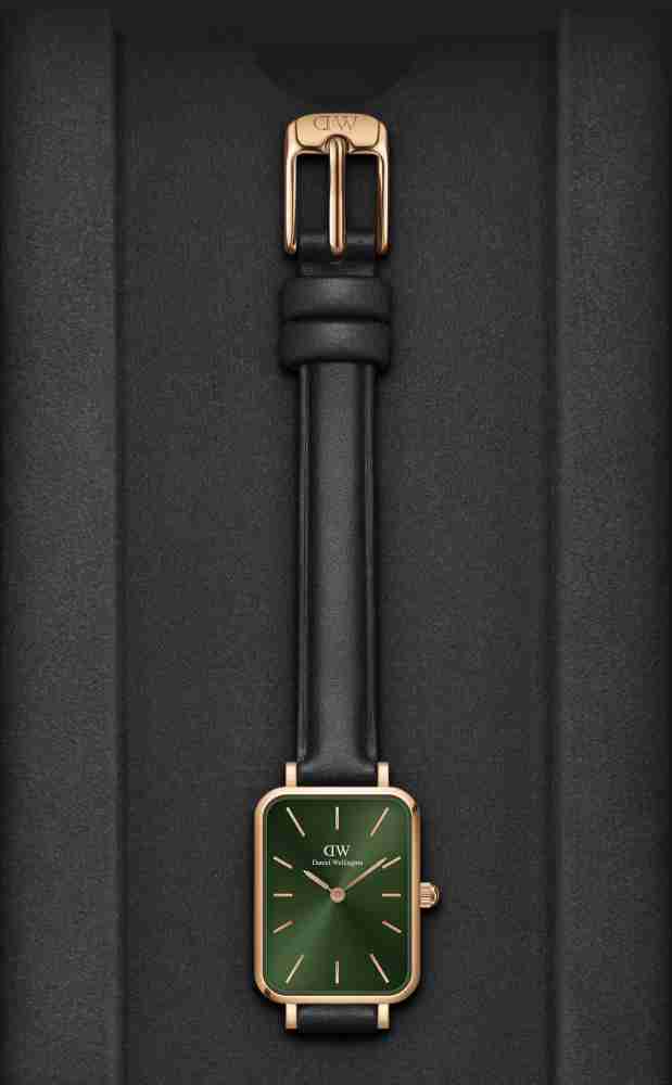 DANIEL WELLINGTON Quadro Quadro Pressed Sheffield Green color