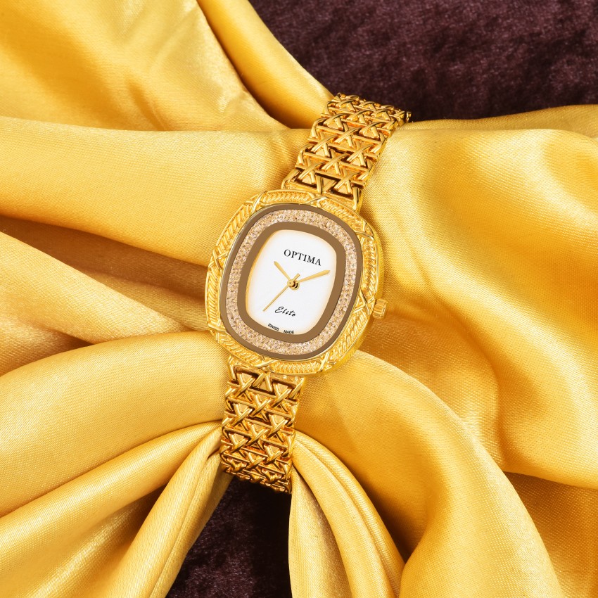 Elite gold watch online ladies