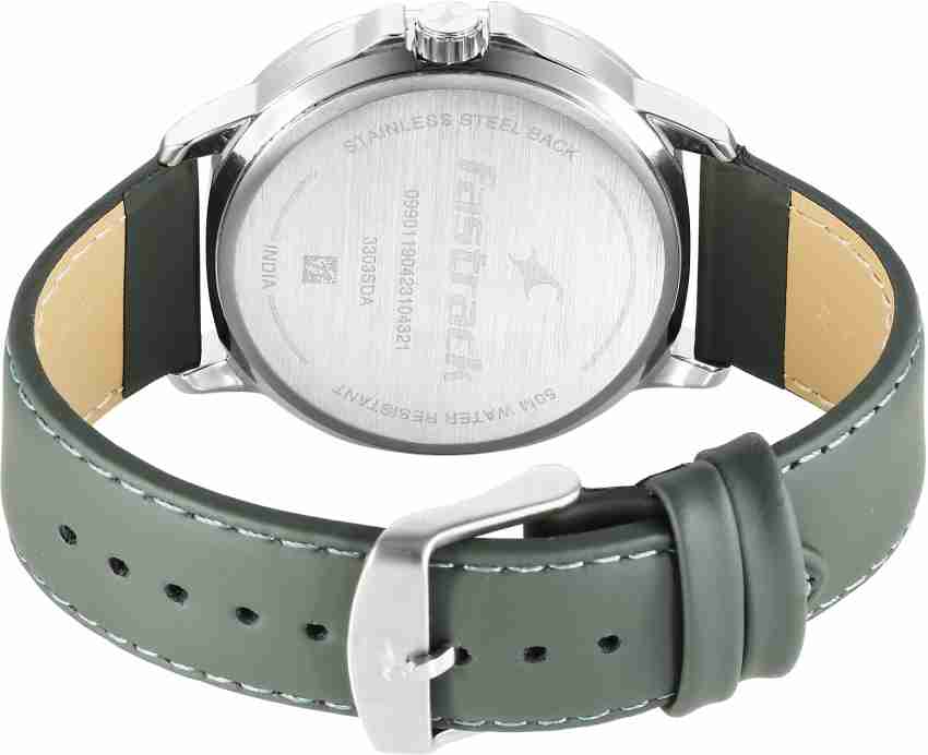 Fastrack watch ss on sale back 50wr price