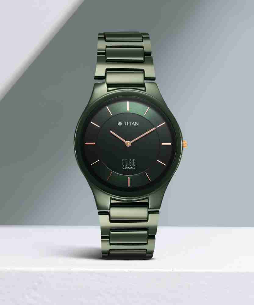 Titan ceramic shop edge watch price