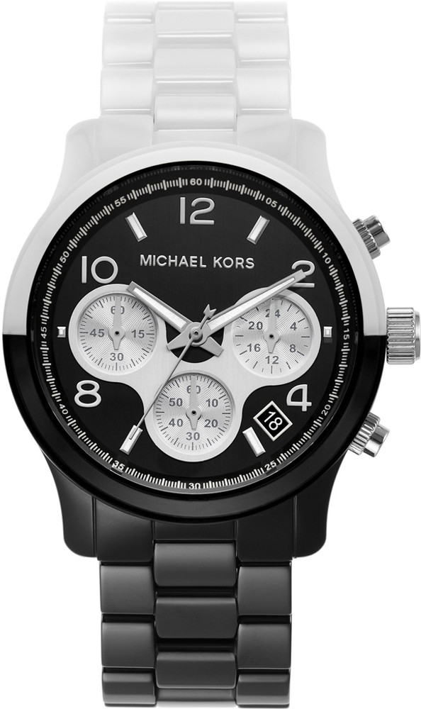 Michael kors runway ceramic watch top