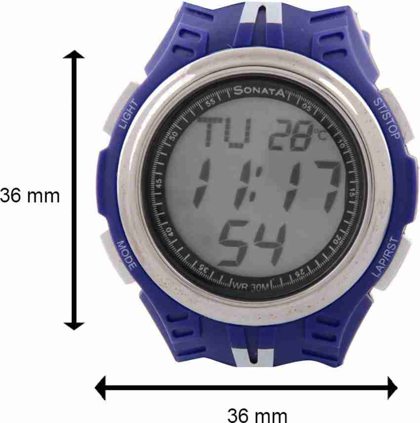 SONATA NM7965PP01W Digital Watch For Men Buy SONATA NM7965PP01W Digital Watch For Men NH7965PP01J Online at Best Prices in India Flipkart