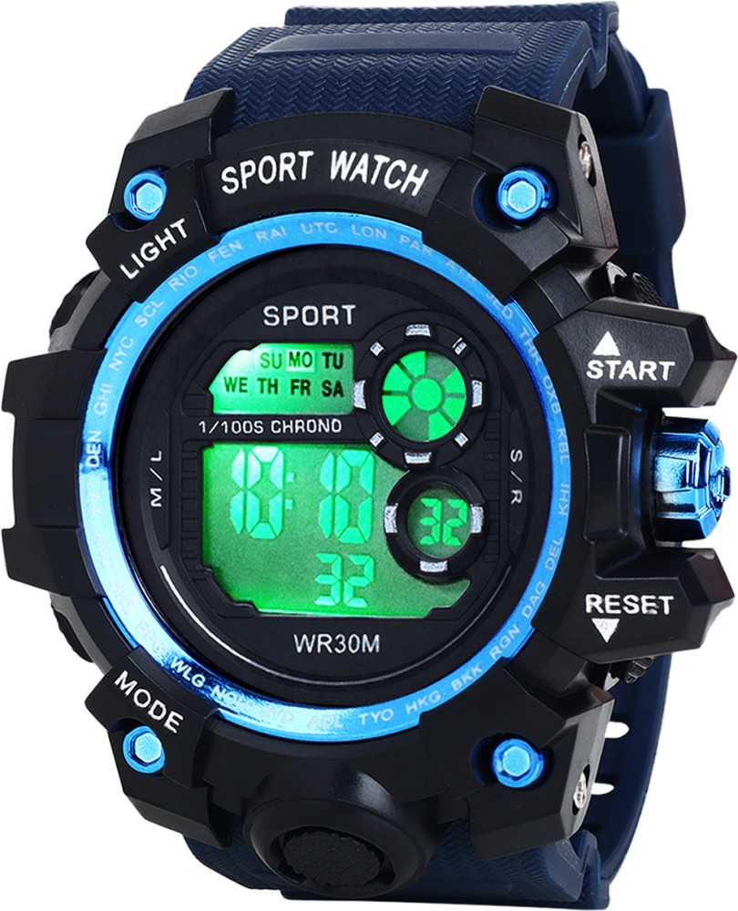 TERIZLA 4000 Digital Multi Function Sport Watch Calendar 12 24 Hr Time Set Unique Dial Design Digital Watch For Men Buy TERIZLA 4000 Digital Multi Function Sport Watch Calendar 12 24 Hr