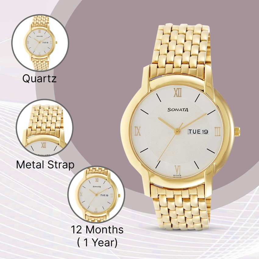 Sonata watch and online price