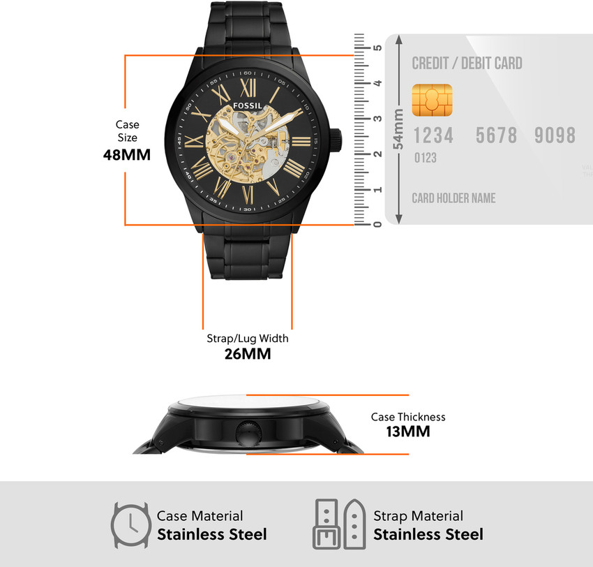 FOSSIL Automatics Analog Watch - For Men - Buy FOSSIL Automatics