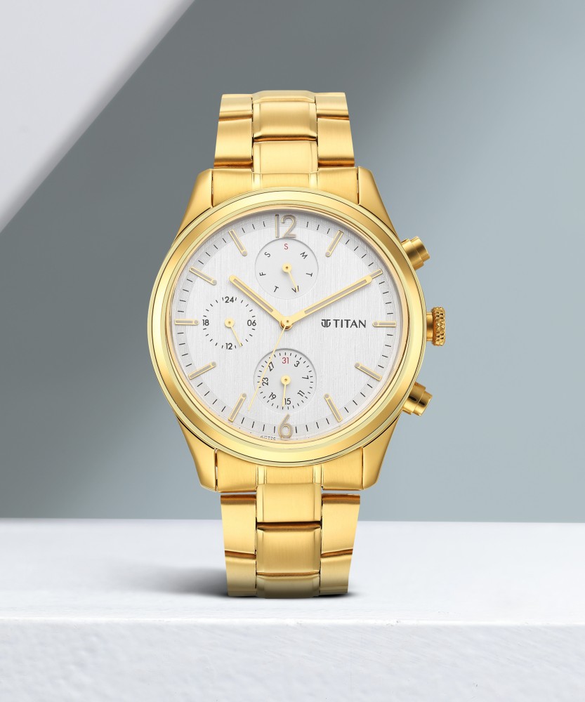 Men's Titan Gold Watch