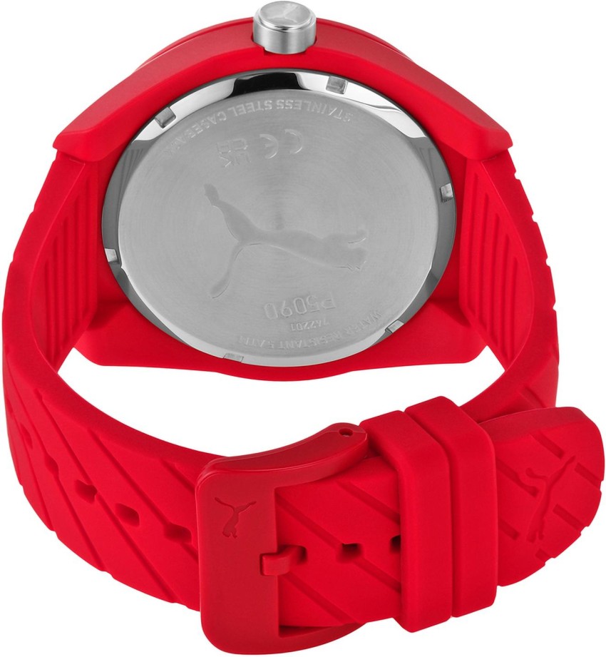 Puma watch red best sale