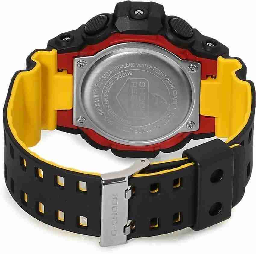 G shock yellow hotsell strap
