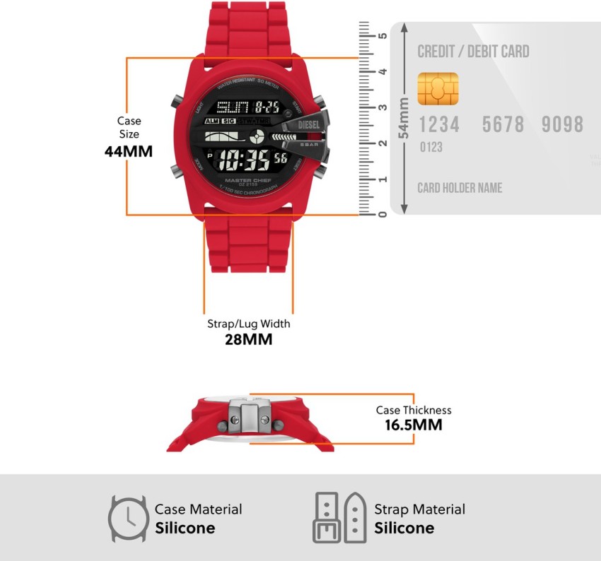 DIESEL Master Chief Master Chief Digital Watch - For Men - Buy