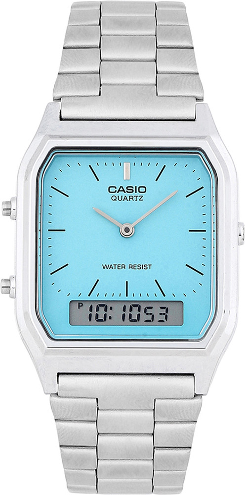 Casio aq 230 silver top