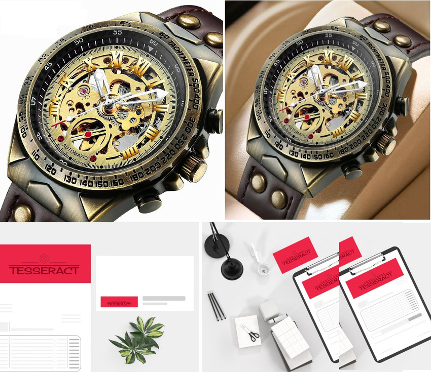 Mechanical watch no battery deals