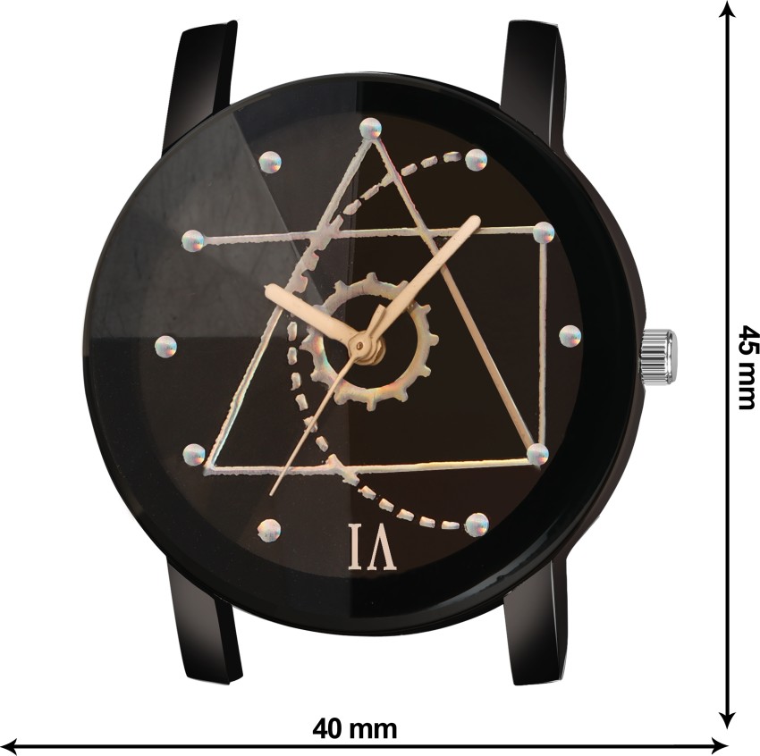 Women's geometry shop quartz watch flipkart