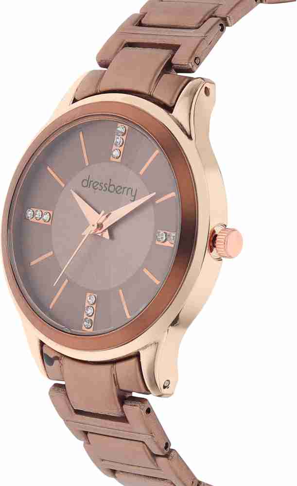 Buy Dressberry Stylish Analog Watch For Women Analog Watch For Women HOBDB 114 CP Online at Best Prices in India Flipkart