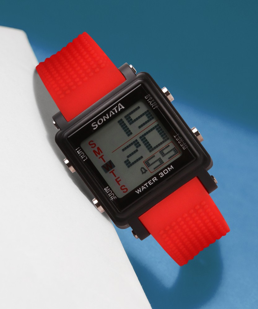 Sonata digital watches for mens below 1000 on sale