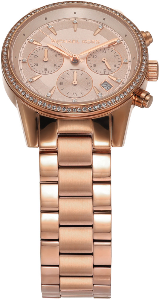 Ladies michael kors ritz chronograph watch mk6357 hotsell