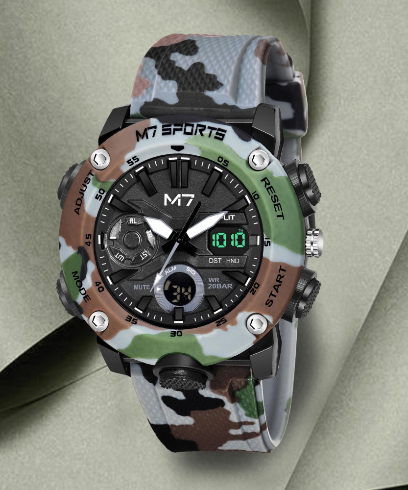 M7 By Metronaut M7 1912 Powered by Flipkart Special Summer Collection Analog Digital Watch For Men