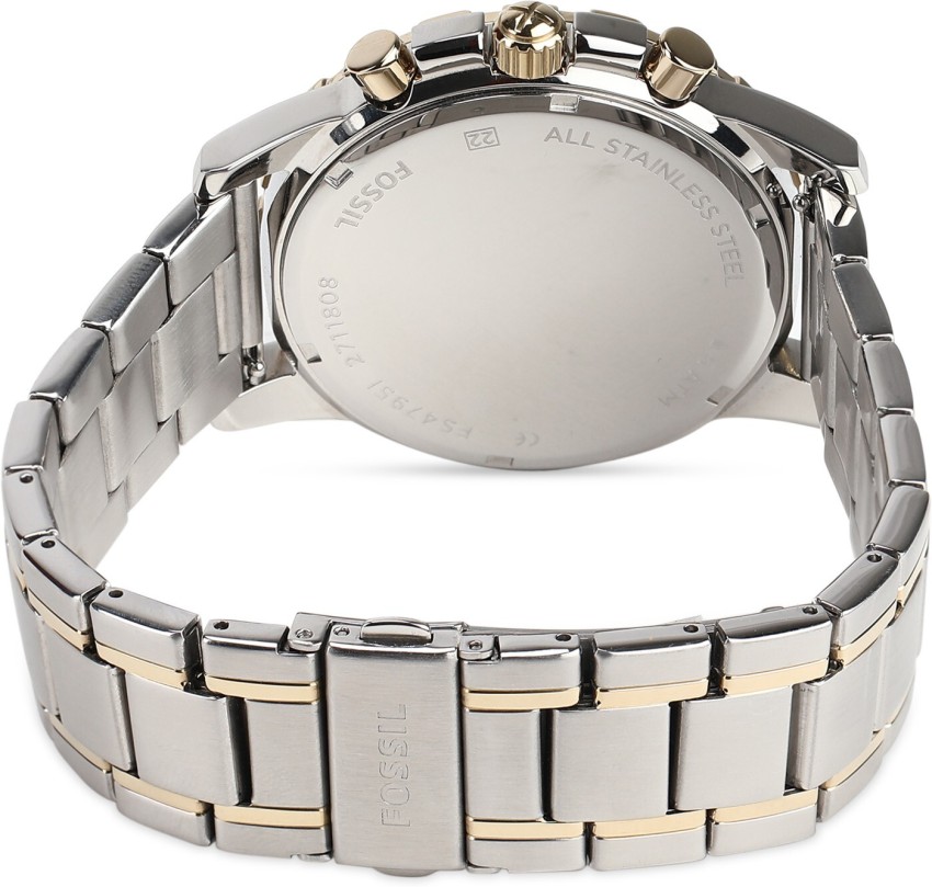 Fossil watch all online stainless steel 5 atm