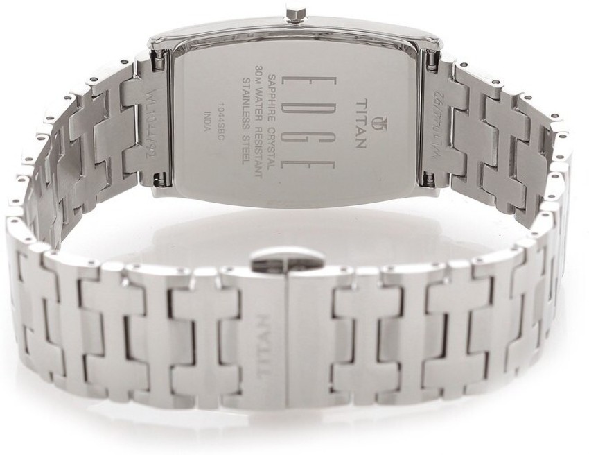 Titan edge sapphire crystal 30m water resistant stainless steel on sale price