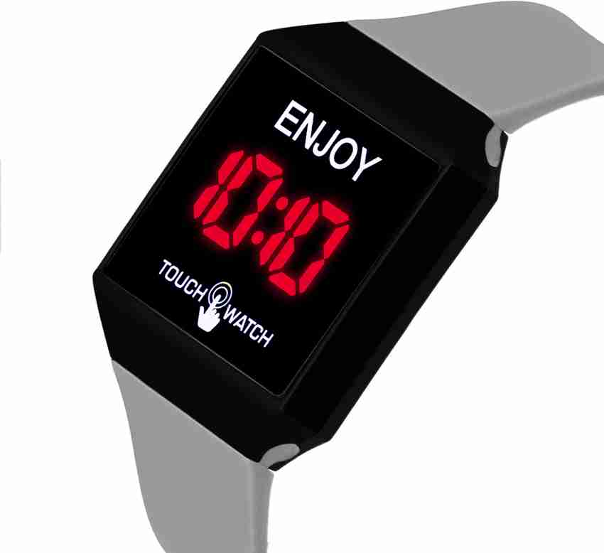 Touch best sale digital watch