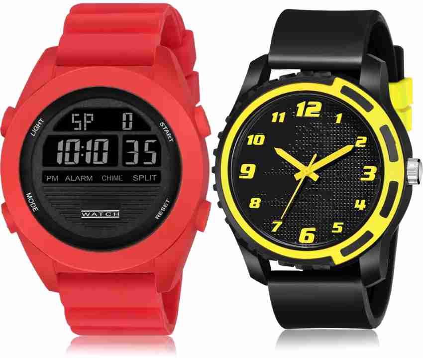 Men's digital clearance analog combination watches