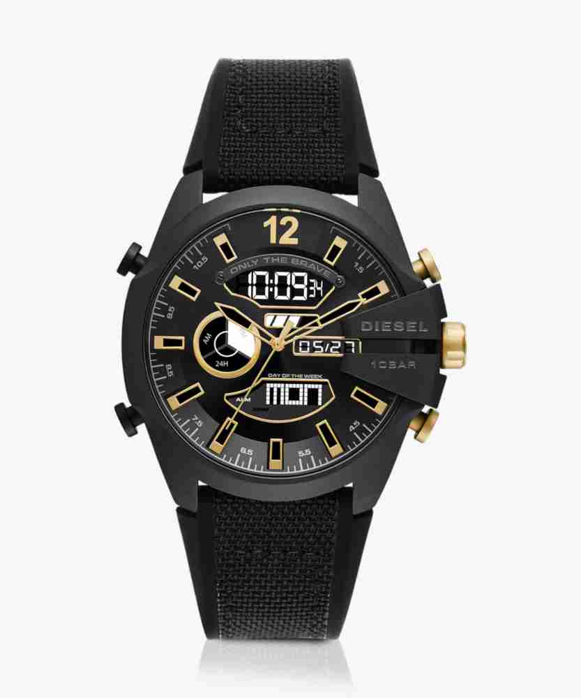 DIESEL Mega Chief Mega Chief Analog-Digital Watch - For Men - Buy 