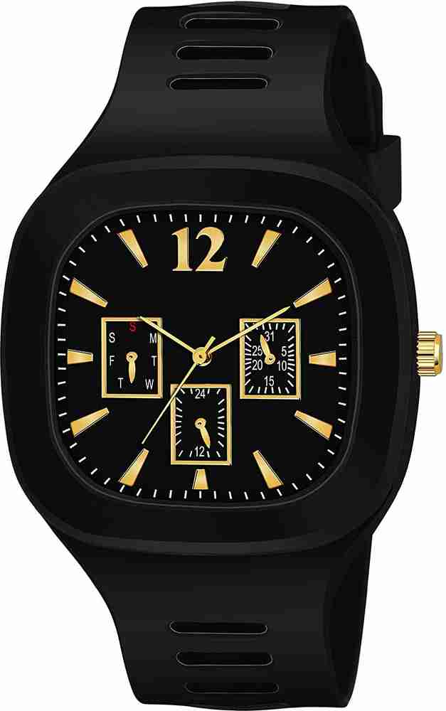 blutech Analog Watch For Boys Buy blutech Analog Watch For Boys Brand A Choras 4 Colours Watches Square Multi DIAL Analog Silicon PU Strap ADDI Stylish Designer Online