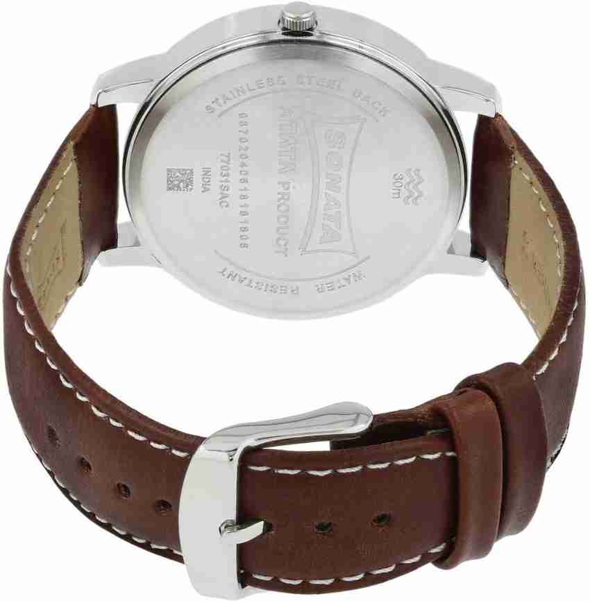 SONATA NP77031SL01 Reloaded Analog Watch For Men Buy SONATA