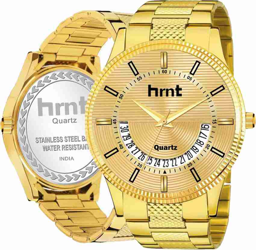 Pure gold watch mens sales