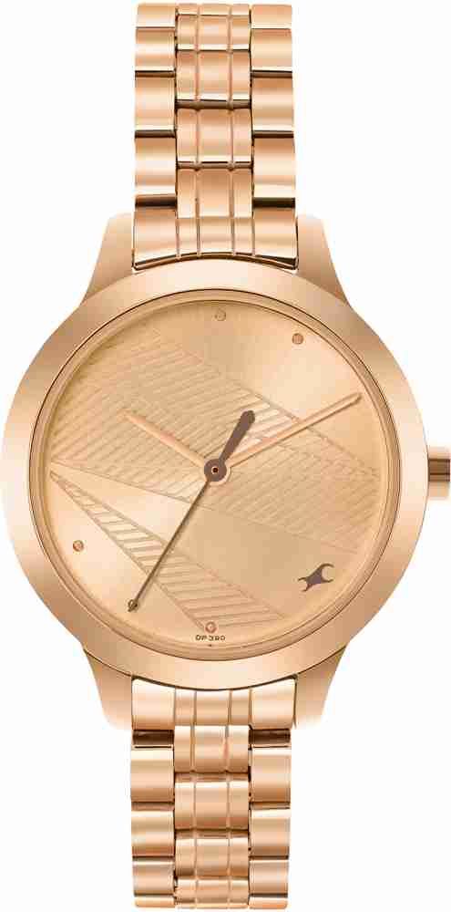 Rose gold watches hot sale in fastrack