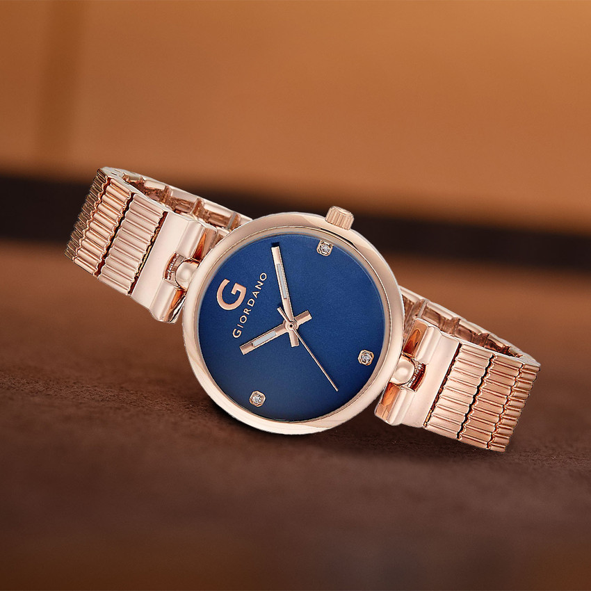 Rose gold watches giordano shop