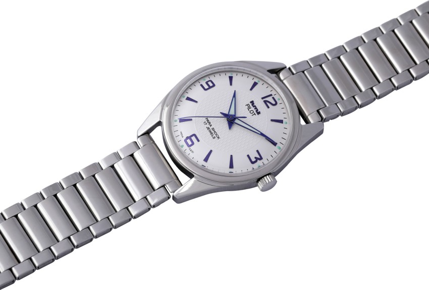 Hmt pilot white on sale dial