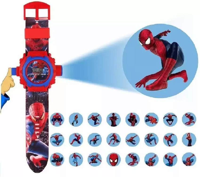 Spiderman wrist watch discount