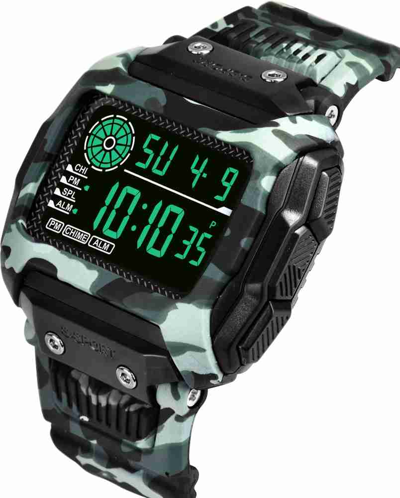 Reborn 9097 Plan black Outdoor Sport Watch Men Digital Watch 5Bar