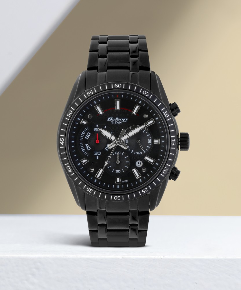 Titan octane hotsell watches black