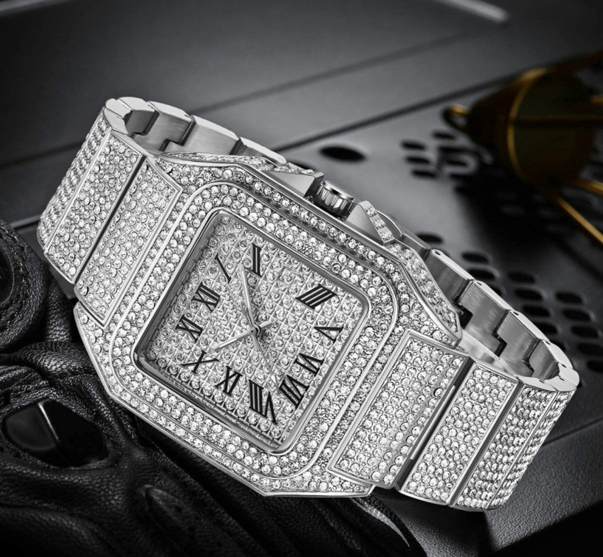 Silver stone watch hot sale