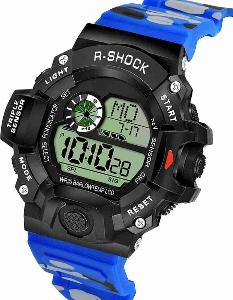 ic fashion Digital Watches For Men Digital Watches Online Red