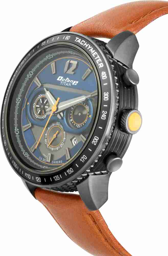 Titan octane blue online chronograph watch