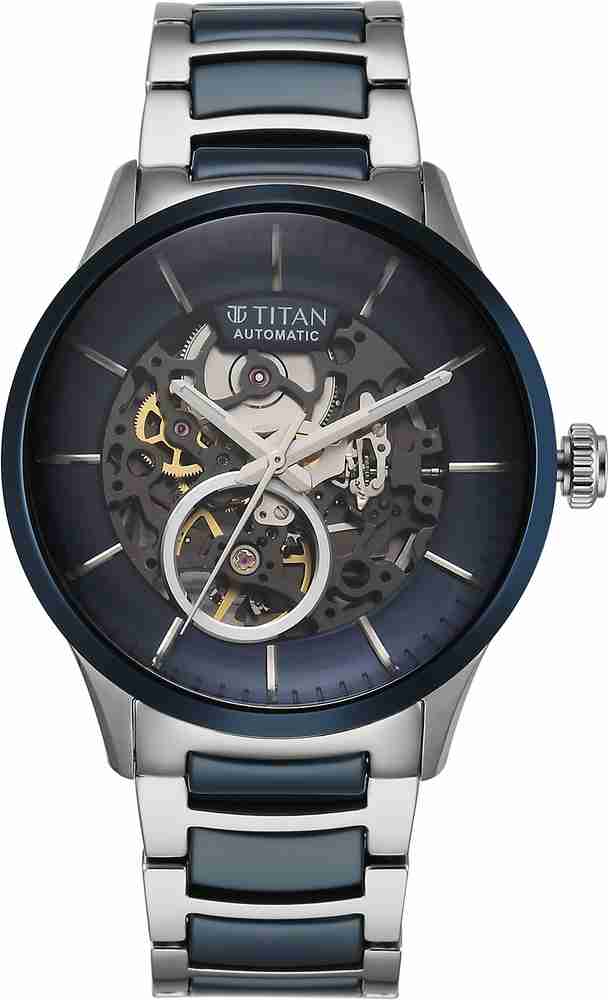 Titan Titan Automatics Ceramic Fusion Analog Watch For Men Buy Titan Titan Automatics Ceramic Fusion Analog Watch For Men 90174KD02 Online at Best Prices in India Flipkart