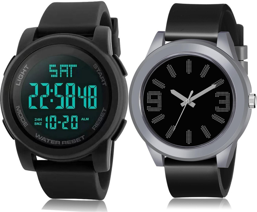 Men's digital analog combination watches new arrivals