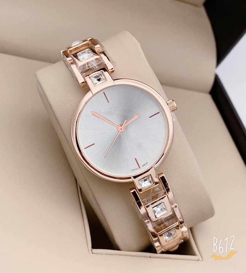 Steel strap watches for ladies sale