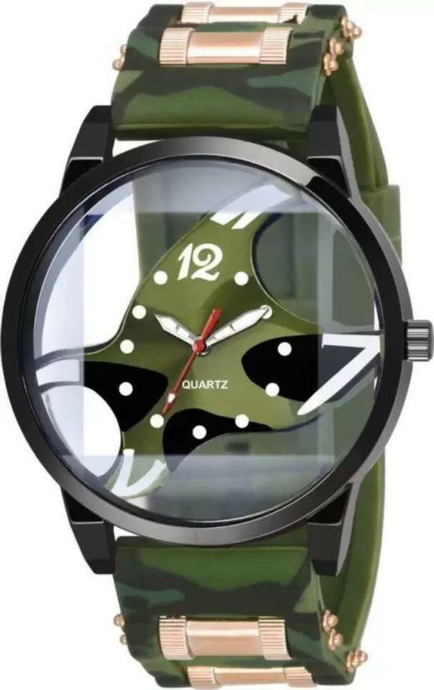 TIFUN Transparent Watch Give Proffisinol Look Analog Watch For