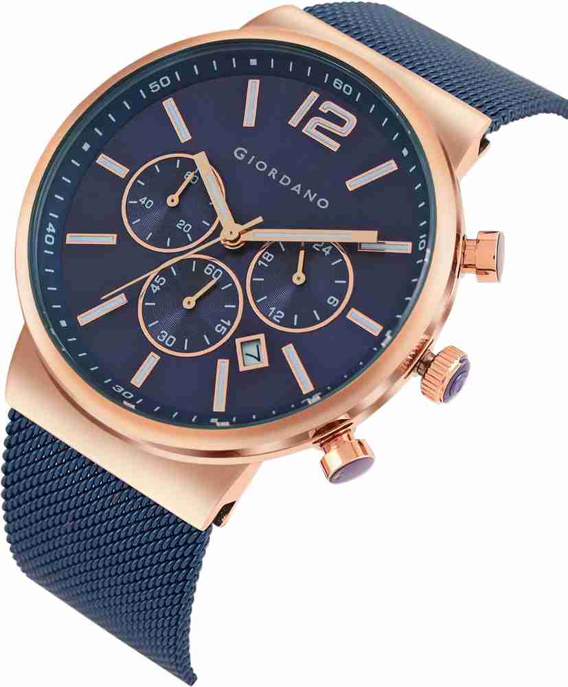 Giordano analog blue dial women's watch best sale
