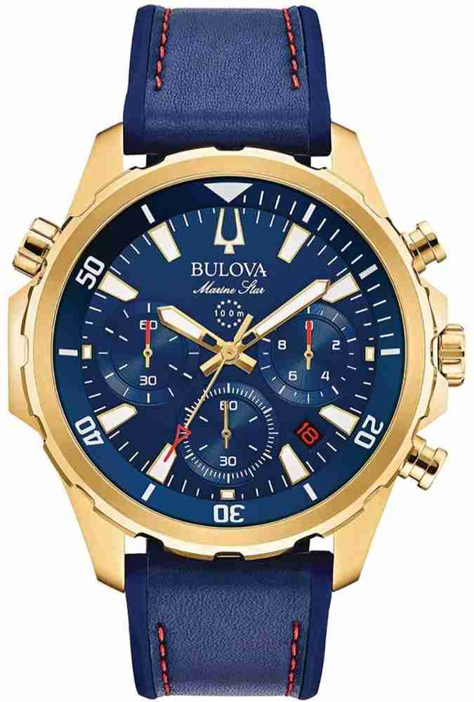 Bulova MARINE STAR Bulova Mens Marine Star Analog Watch For
