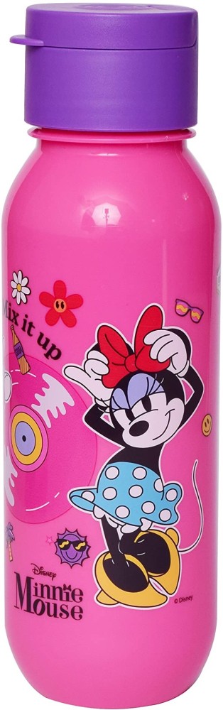 JEWEL Flipper Disney Sipper Bottle for school kids - Mickey & Minie Mouse  Cartoon 500 ml Water Bottles