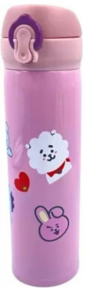 Stainless Steel BTS CHARACTER BOTTLES, 500 mL