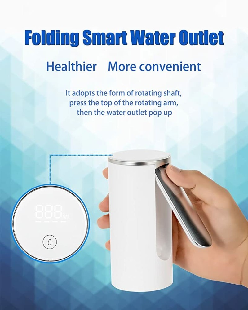 ZILU Wireless Water Dispens Bottle Rechargeable Electric Water Pump Po –  Mountainwood
