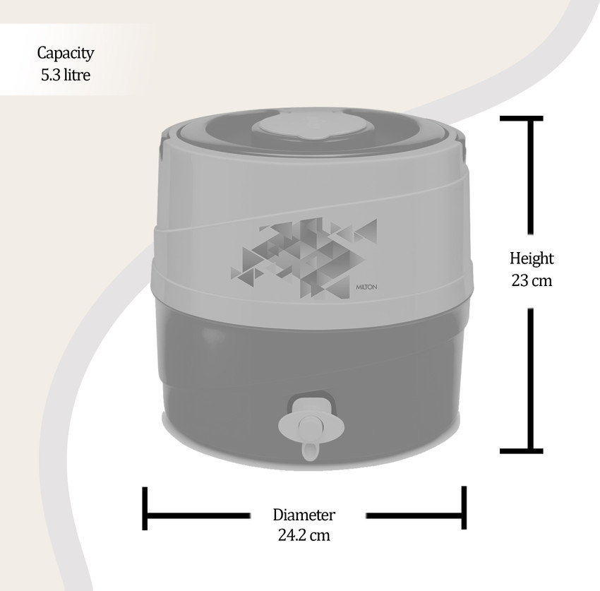 MILTON Kool Rover 7 Bottled Water Dispenser Price in India - Buy MILTON  Kool Rover 7 Bottled Water Dispenser online at Flipkart.com